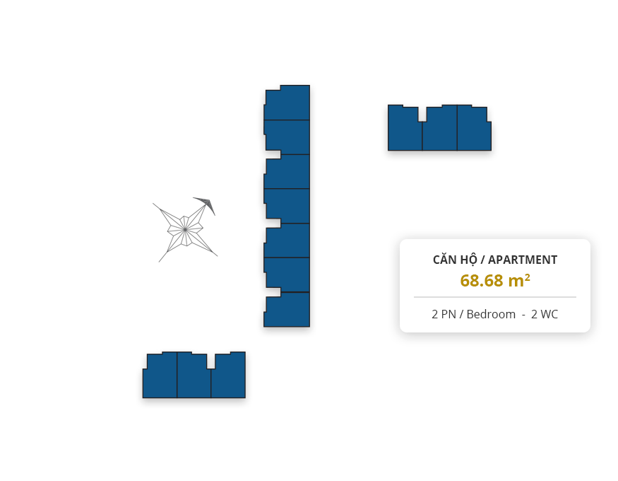 Căn hộ A2 68.68m