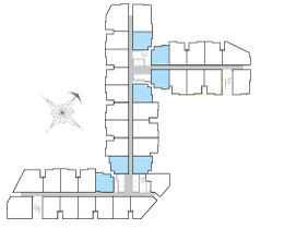 Vị trí mặt bằng căn hộ A1 - 59.84 m²