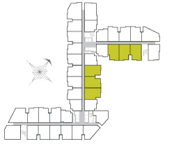 Vị trí mặt bằng căn hộ A3- 75.78 m²