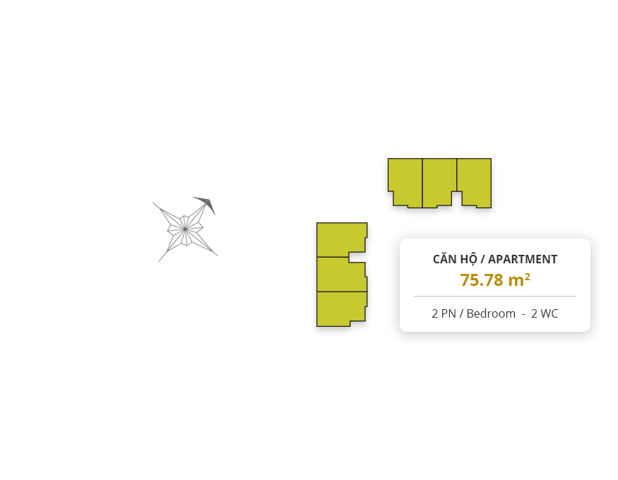 Căn hộ A3 75.78m