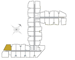 Vị trí mặt bằng căn hộ B1- 92.33 m²