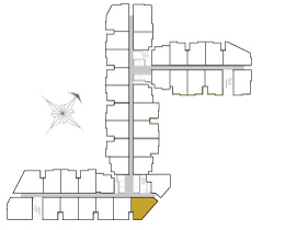 Vị trí mặt bằng căn hộ B3-67.27 m²